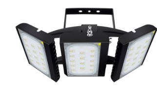 Photo 1 of ***(ONLY 1 LIGHT)***
STASUN 2 Pack LED Flood Lights Outdoor, 600W 54000lm + 450W 40500lm Exterior Floodlight , IP66 Waterproof Outdoor Area Lighting Commercial Security Light, 6000K Daylight White, 3 Adjustable Heads