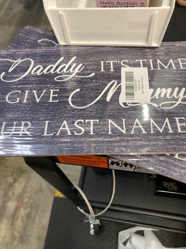 Photo 1 of 2 PACK, DADDY IT'S TIME TO GIVE MOMMY OUR LAST NAME