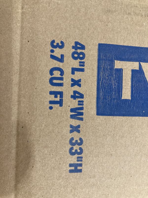 Photo 2 of 4 COUNT 48"L x 4"W x 33"H Cardboard Box