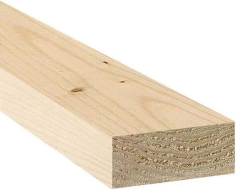 Photo 1 of 2 in. x 4 in. (1 1/2" x 3 1/2") Construction Premium Whitewood Board Stud Wood Lumber 1FT https://a.co/d/h4ABeoU