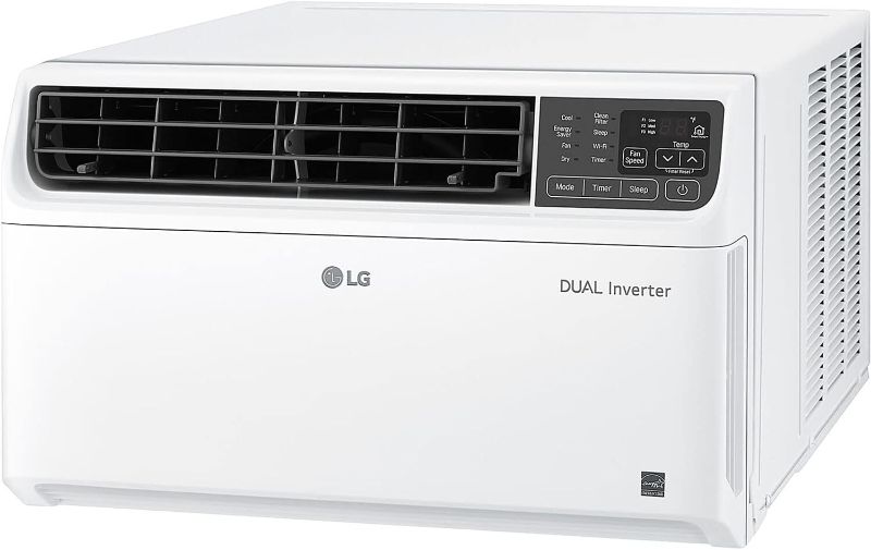 Photo 1 of LG Electronics 1000-sq ft Window Air Conditioner with Heater with Remote (230-Volt 18000-BTU)