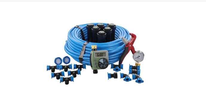 Photo 1 of In-Ground 1/2-Inch Sprinkler System with Hose Faucet Timer
