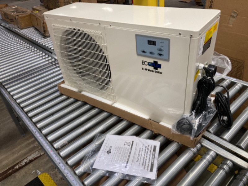 Photo 6 of EcoPlus Commercial Grade Water Chiller, Cooler for Reservoirs, Hydroponics, and Aquariums, 1 ½ HP