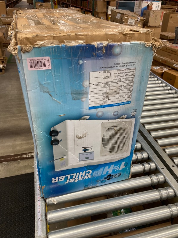 Photo 8 of EcoPlus Commercial Grade Water Chiller, Cooler for Reservoirs, Hydroponics, and Aquariums, 1 ½ HP