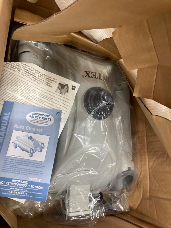 Photo 3 of ****PARTS ONLY***Intex 28001E above Ground Pool Automatic Pool Cleaner Pressure Side Vacuum Cleaner with 24 Foot 7 Inch Hose for Intex Pools Only w/a 1.5 Inch Fitting 1600-3500 gal/h Pump Flow Rate Required Above Ground Original