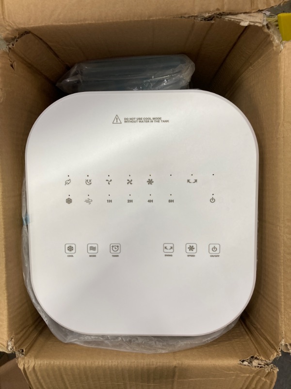 Photo 1 of Windowless Portable Air Conditioner, 15H Timer & 120°Oscillation, 3-IN-1 Portable AC Unit with Remote, 2-Gal Tank, 3 Modes & 3 Speeds, Ultra-Quiet 24" Ventless Swamp Cooler for Room Home Office