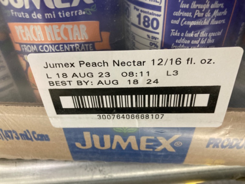 Photo 4 of *EXP 8/18/2023* Jumex fl.oz Can Btl Peach Nectar, 16oz 12