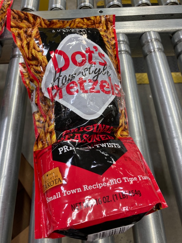 Photo 1 of *PACK OF 2* Dot's Pretzels Original Seasoned Pretzel Twists, Healthy Kids Snacks, 16oz Grocery Sized Bag