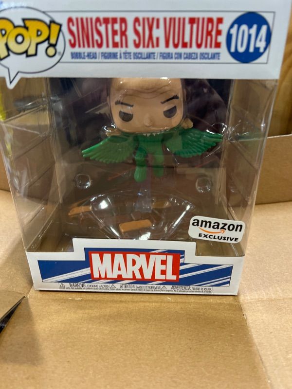 Photo 2 of Funko Pop! Deluxe Marvel: Sinister 6 - Vulture, Amazon Excusive, Figure 2 of 7