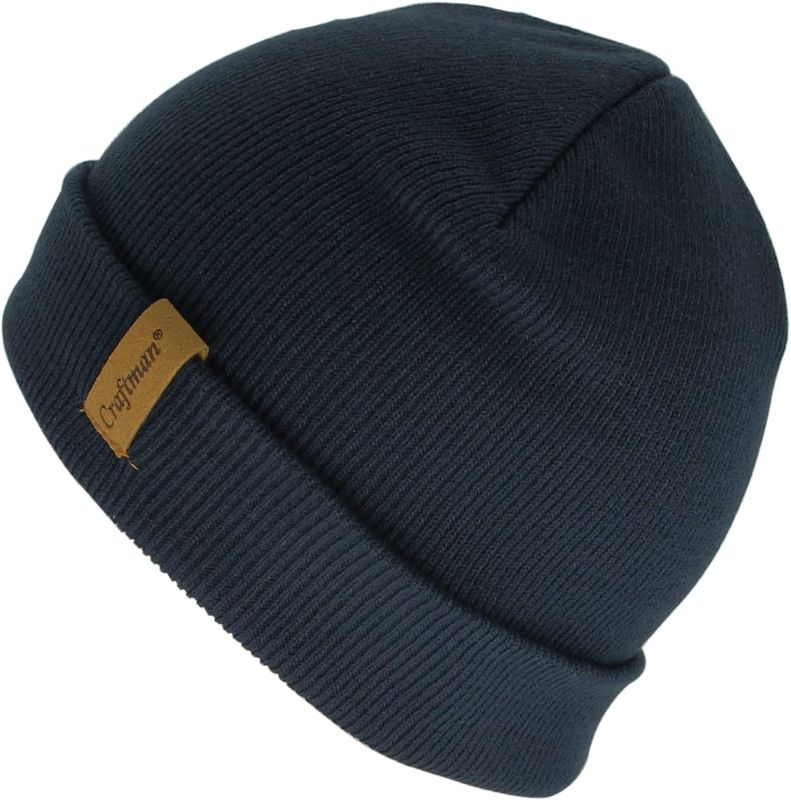 Photo 1 of Craftman Acrylic Soft Warm Winter Daily use Outdoor Short Beanie hat for Men and Women for Hike and Travel