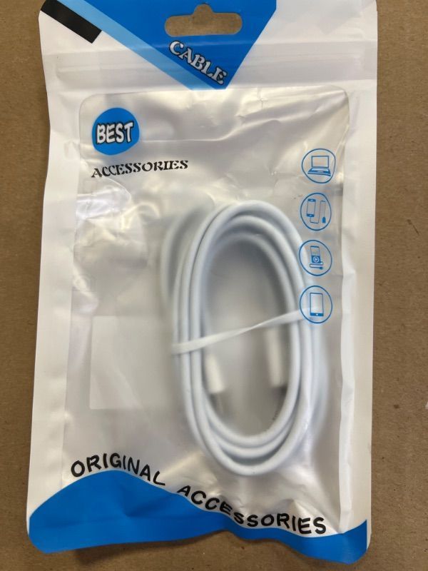 Photo 1 of USB C to Lightning Cable, [Apple MFi Certified] iPhone Fast Charging Cord 6FT for iPhone 14/13 Pro/12/12 Pro Max/11/11PRO/XS Max/XR/X/8/8Plus and More