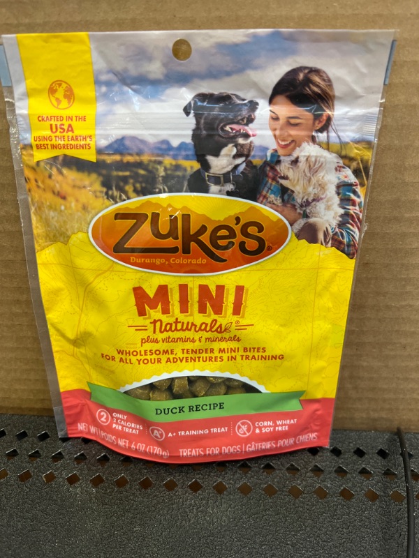 Photo 2 of Zuke's® Mini Naturals® Duck Recipe Dog Treats 6 Oz  exp 04-2024