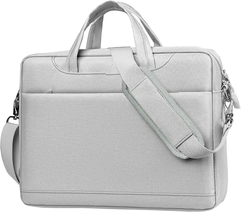 Photo 1 of AKbik Laptop Bag 15.6 Inch Laptop Briefcase for Men Shoulder Messenger Bag Laptop Sleeve Case, Computer Bag for Work Business