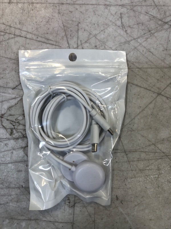 Photo 1 of AWINNER Compatible with Google Pixel Watch 2 Charger Cable (White, 2 Pack)