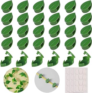 Photo 1 of *** BUNDLE X 2 *** FIFNIM 60PCS Plant Clips for Climbing Plants,Plant Wall Clips for Vines Hanging Plant Tools Wall Fixture Clip Leaf-Shaped Self-Adhesive Plant Fixer,Home Decor