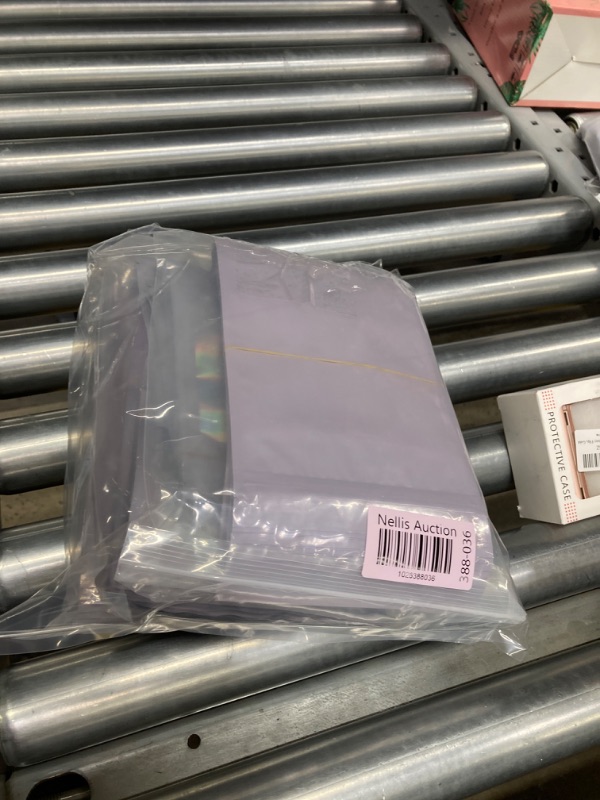 Photo 2 of *** BUNDLE X 3 *** Jazpyne smell proof bags 120 Pack holographic bags Resealable mylar bags (3 Sizes: 5x8 + 4x6 + 3x5 Inch: Each 40 pcs) Purple