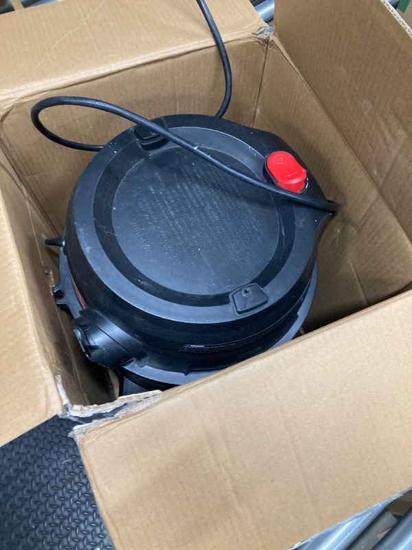 Photo 2 of ***MISSING WHEELS AND HOSE*** PORTER-CABLE Wet/Dry Vacuum 4 Gallon 4HP Stainless Steel Light Weight Portable, Silver+red & Original Manufacturer Filter Bags and Stanley Wet/Dry Vacuum SL18301-3B - 3 Pack Vacuum