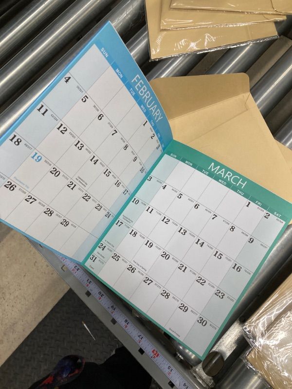 Photo 1 of 2024 Yearly Wall Calendar - 2024 Wall Calendar, Yearly Wall Calendar 2024 with Thick Paper, January 2024 - December 2024, 34.8" x 23", X Large - Colorful 2024 Yearly Wall Calendar-Colorful 3 PACK