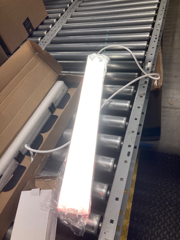 Photo 4 of iGrowtek 2ft Grow Light for Seed Starting,LED Grow Lamp for Indoor Plants,Seedling Grow Light with Stand,Seed Starter Light Kit with Natural White Spectrum,Height Adjustable,Iron Frame,ON-Off Switch Iron Art 2 Feet