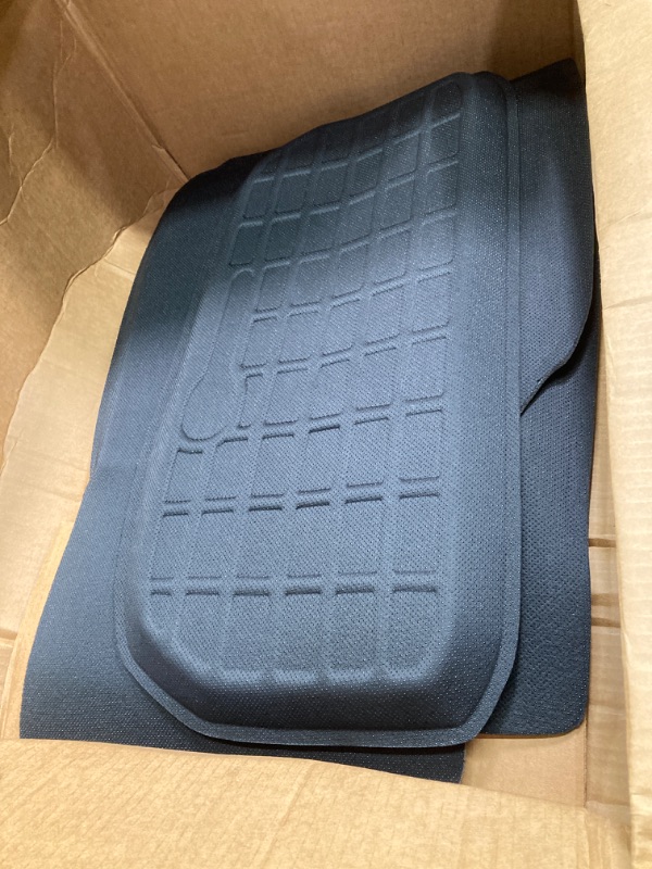 Photo 4 of TAPTES Floor Mats Full Set for Tesla Model Y Accessories 2023 2022 2021, XPE All Weather ,for Model Y Floor Mats 2021-2023 Front Rear Trunk Cargo Liner Mat,Waterproof Interior Accessories 5 Seater