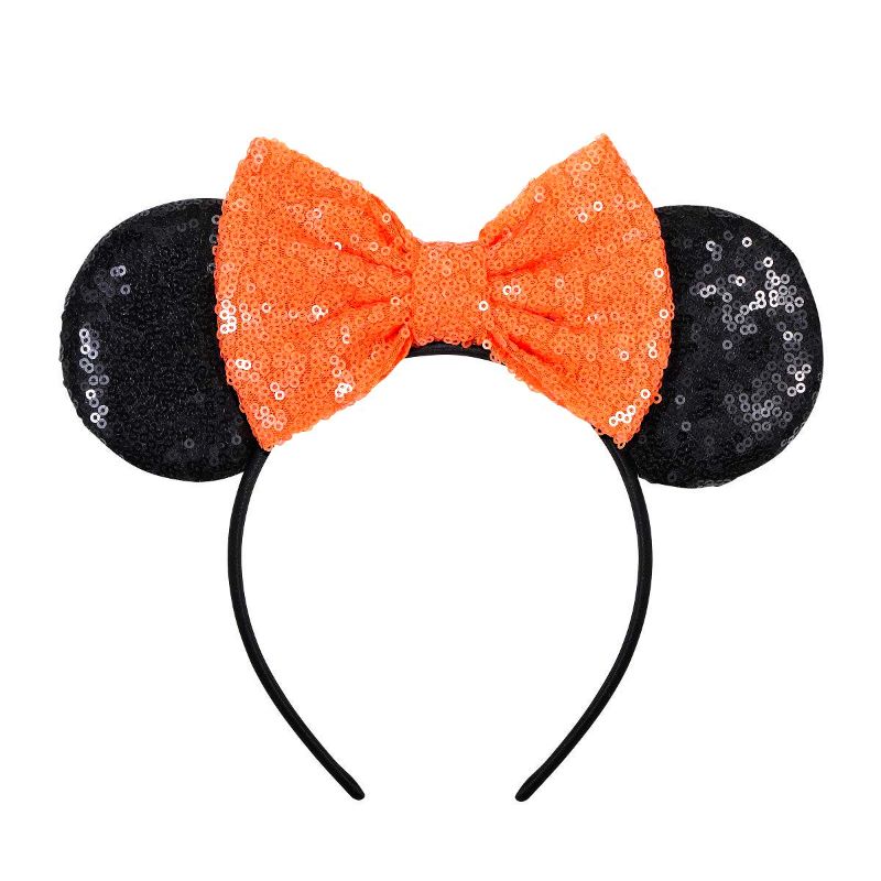 Photo 1 of FANYITY Mouse Ears, Sequin Mouse Ears Headband for Boys Girls Women halloween&Disney Trip (Orange Bow)
Visit the FANYITY Store