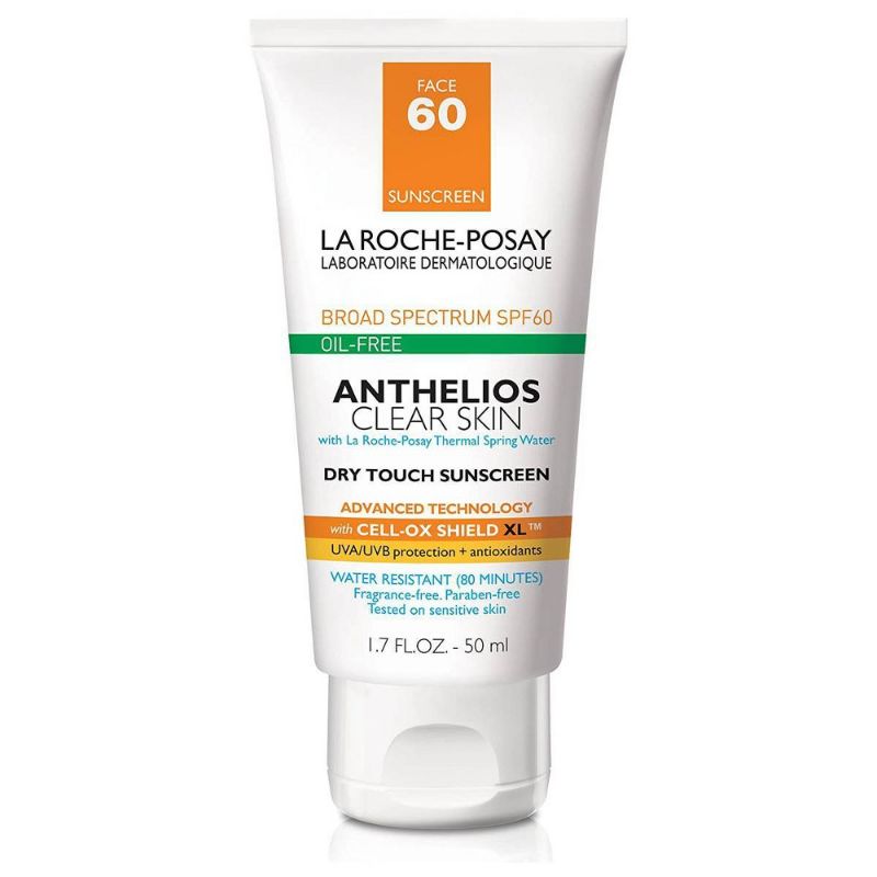 Photo 1 of La Roche Posay Anthelios Clear Skin Dry Touch Sunscreen SPF 60 (1.7 Fl. Oz.)
 EXPIRES 06-26