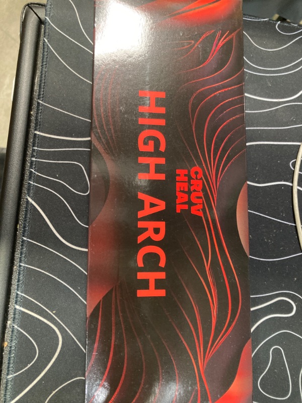 Photo 1 of (2024) Premium High Arch Insoles for Ultimate Support - Plantar Fasciitis - Comfort for Foot Pain Relief - Anti-Fatigue - Orthotic Shoe Sole Inserts Men Women Standing All Day (Burgundy, M)