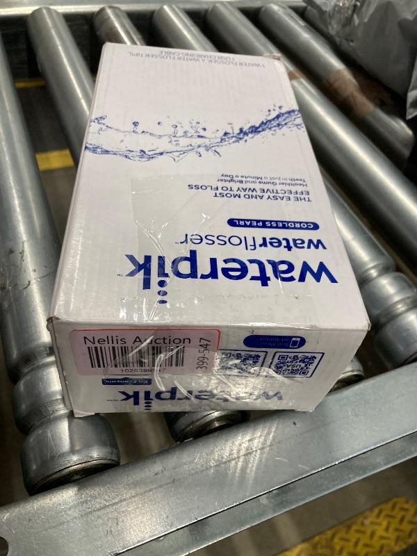 Photo 1 of ***CHARGER MISSING***Waterpik Cordless Advanced 2.0 Water Flosser For Teeth, Gums, Braces, Dental Care With Travel Bag and 4 Tips, ADA Accepted, Rechargeable, Portable, and Waterproof, Gray WP-587, Packaging May Vary***CHARGER MISSING***