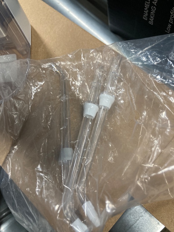 Photo 1 of ***CHARGER MISSING***Waterpik Cordless Advanced 2.0 Water Flosser For Teeth, Gums, Braces, Dental Care With Travel Bag and 4 Tips, ADA Accepted, Rechargeable, Portable, and Waterproof, Gray WP-587, Packaging May Vary***CHARGER MISSING***