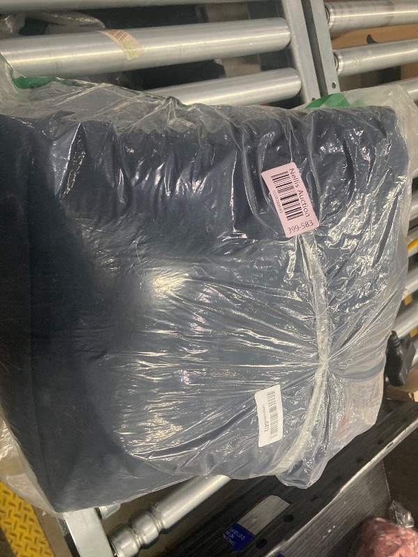 View 9 of ***THERE IS A TEAR ON THE BACK OF COAT, REFER TO PICS***Tommy Hilfiger Men's Arctic Cloth Full Length Quilted Snorkel Jacket (Standard and Big & Tall), Navy, X-Large***THERE IS A TEAR ON THE BACK OF COAT, REFER TO PICS**
