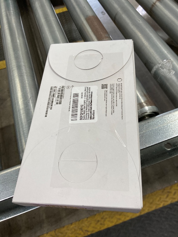 Photo 1 of **Factory Sealed, its not permitted to Return, Not Refund**Apple Watch Ultra 3 [GPS + Cellular 49mm] Running & Multisport Smartwatch w/Rugged Titanium Case w/Natural Titanium Milanese Loop - M. Satellite Communications, Advanced Health & Fitness Tracking