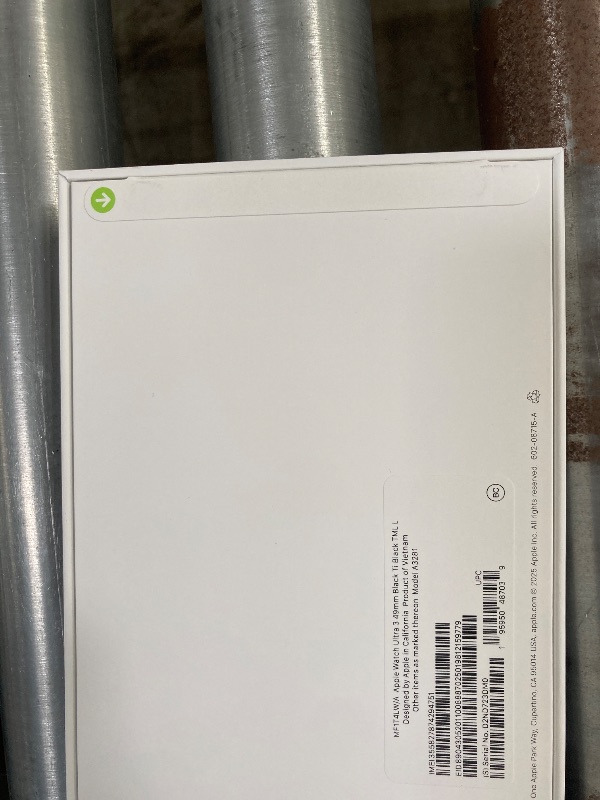 Photo 1 of **Factory Sealed, its not permitted to Return, Not Refund**Apple Watch Ultra 3 [GPS + Cellular 49mm] Running & Multisport Smartwatch w/Rugged Titanium Case w/Black Titanium Milanese Loop - L. Satellite Communications, Advanced Health & Fitness Tracking