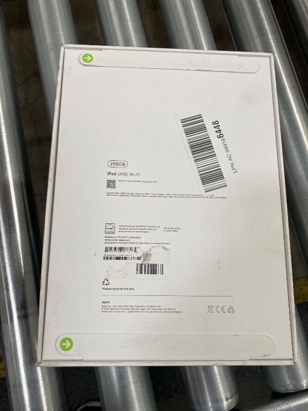 Photo 1 of **Factory Sealed, its not permitted to Return, Not Refund**Apple iPad 11-inch: A16 chip, 11-inch Model, Liquid Retina Display, 256GB, Wi-Fi 6, 12MP Front/12MP Back Camera, Touch ID, All-Day Battery Life — Blue