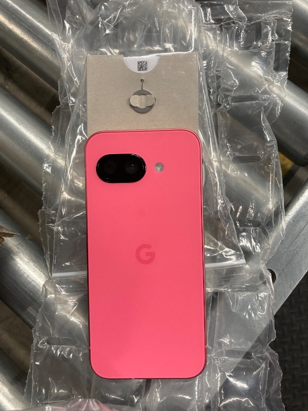 Photo 1 of **NON-FUNCTIONAL ------- with scratches on the screen**Google Pixel 9a with Gemini - Unlocked Android Smartphone with Incredible Camera and AI Photo Editing, All-Day Battery, and Powerful Security - Peony - 128 GB
