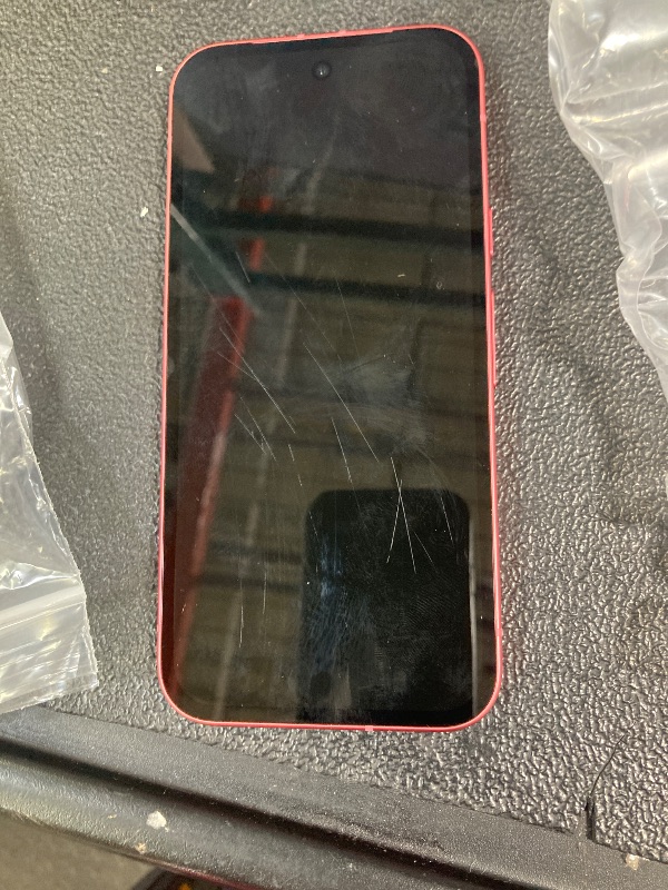 Photo 1 of **NON-FUNCTIONAL ------- with scratches on the screen**Google Pixel 9a with Gemini - Unlocked Android Smartphone with Incredible Camera and AI Photo Editing, All-Day Battery, and Powerful Security - Peony - 128 GB
