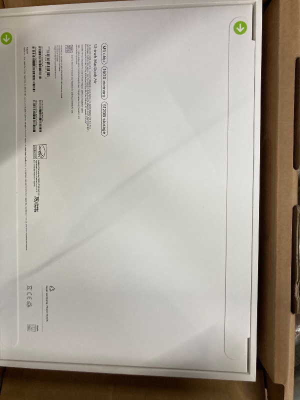 Photo 1 of **Factory Sealed, its not permitted to Return, Not Refund**Apple 2026 MacBook Air 13-inch Laptop with M5 chip: Built for AI, 13.6-inch Liquid Retina Display, 16GB Unified Memory, 512GB SSD, 12MP Center Stage Camera, Touch ID, Wi-Fi 7; Sky Blue