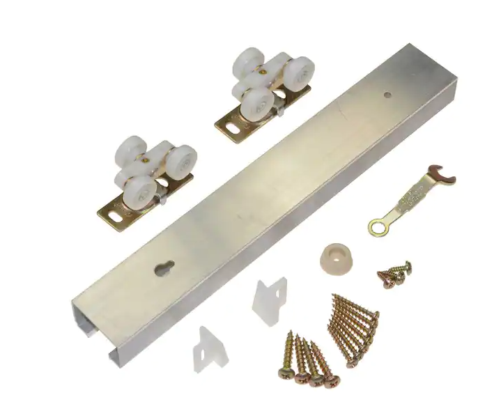 Photo 1 of 100PD Series 72 in. Pocket Door Track and Hardware Set