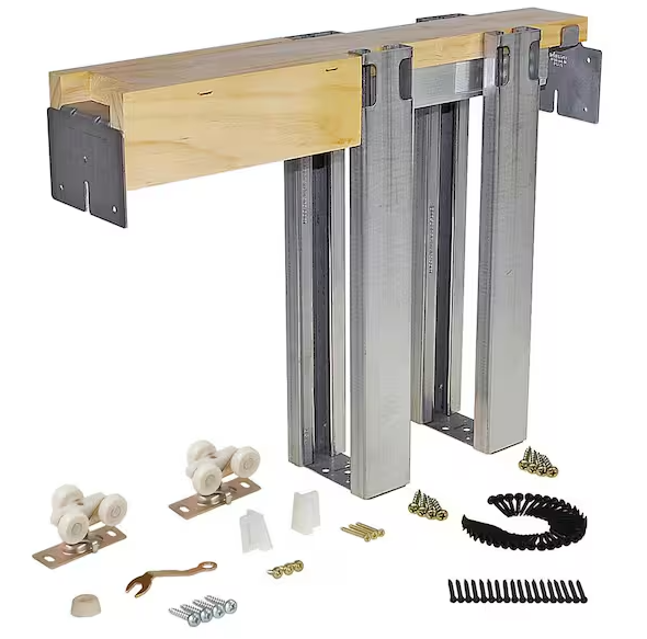 Photo 1 of 1500 Series 24 in. to 36 in. x 80 in. Universal Pocket Door Frame for 2x4 Stud Wall