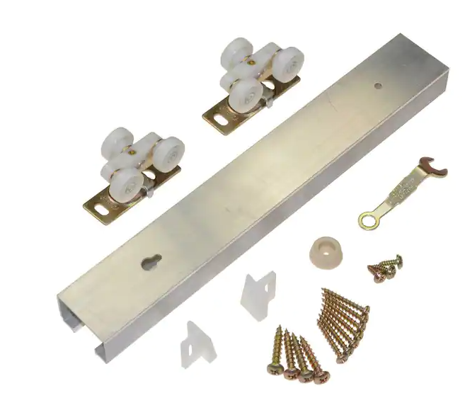 Photo 1 of 100PD Series 72 in. Pocket Door Track and Hardware Set