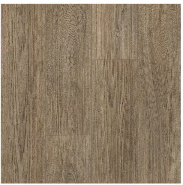 Photo 1 of Taisen Oak 12 mm T x 7.5 in. W Waterproof Laminate Wood Flooring (21.06 sq. ft./case)