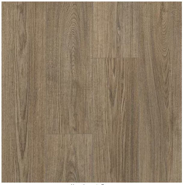 Photo 1 of Taisen Oak 12 mm T x 7.5 in. W Waterproof Laminate Wood Flooring (21.06 sq. ft./case)