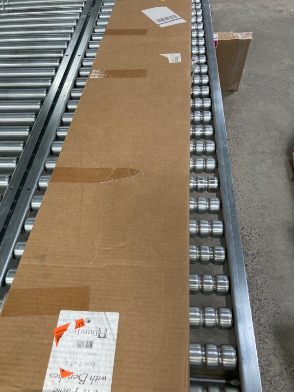 Photo 1 of ***FOR PARTS, MISSING INSTRUCTIONS, AND ASSEMBLY ACCESSORIES*** Dura-Trel Vinyl Picnic Table w/Unattached Benches