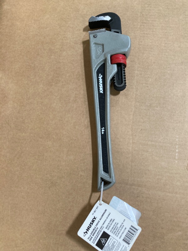 Photo 2 of 14 in. Aluminum Pipe Wrench