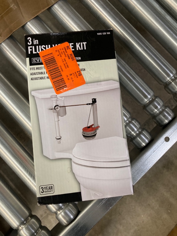 Photo 3 of 3 in. Universal Toilet Adjustable Flush Valve with Flapper