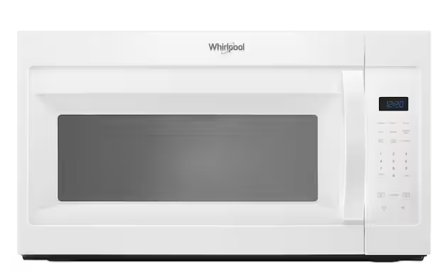 Photo 1 of 1.7 cu. Ft. Over the Range Microwave in White