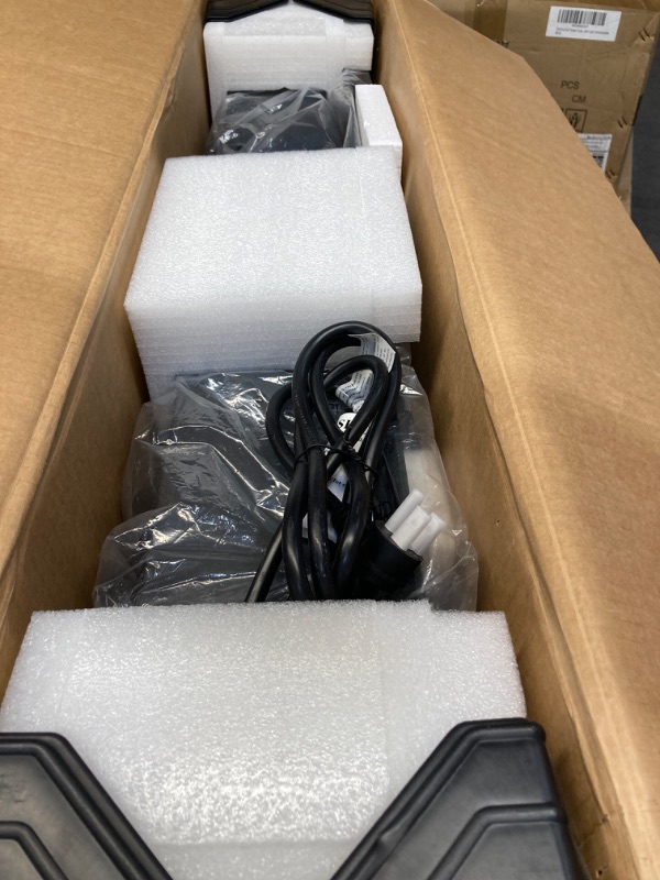 Photo 1 of Cheerway 36 Inch Electric Fireplace, Recessed Fireplace Insert and Wall Mount Fireplace Heater with Remote & Touch Control, Adjustable Flame Color & Brightness, Log Set & Crystals, Child Lock & Timer 36''