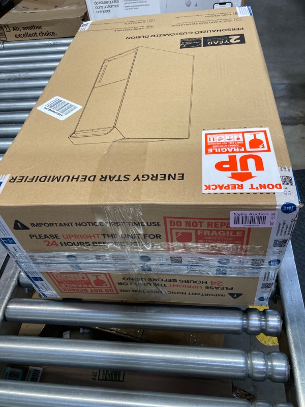 Photo 2 of 1,500 Sq.Ft Energy Star Dehumidifier for Basement with Drain Hose, 22 Pint 2019 DOE DryTank Series Dehumidifiers for Large Room, Suit for Garden Hose, Intelligent Humidity Control, 24H Timer 1,500 Sq.Ft White