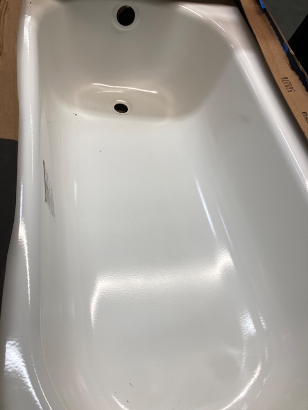 Photo 2 of Kona 54 in. x 30 in. Soaking Bathtub with Left Drain in White