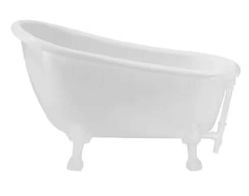 Photo 1 of ACRYLIC CLAWFOOT BATHTUB WHITE