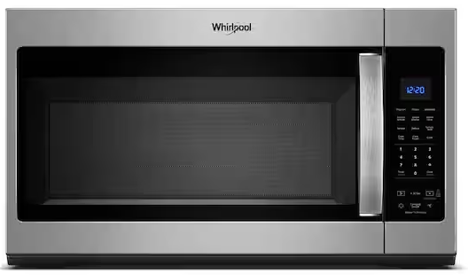 Photo 3 of 1.9 cu. ft. Over the Range Microwave in Fingerprint Resistant Stainless Steel with Sensor Cooking